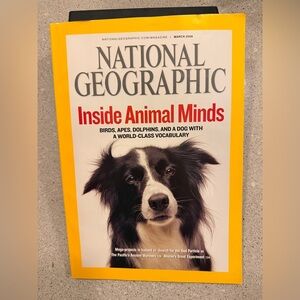 National Geographic Red and White Features Page